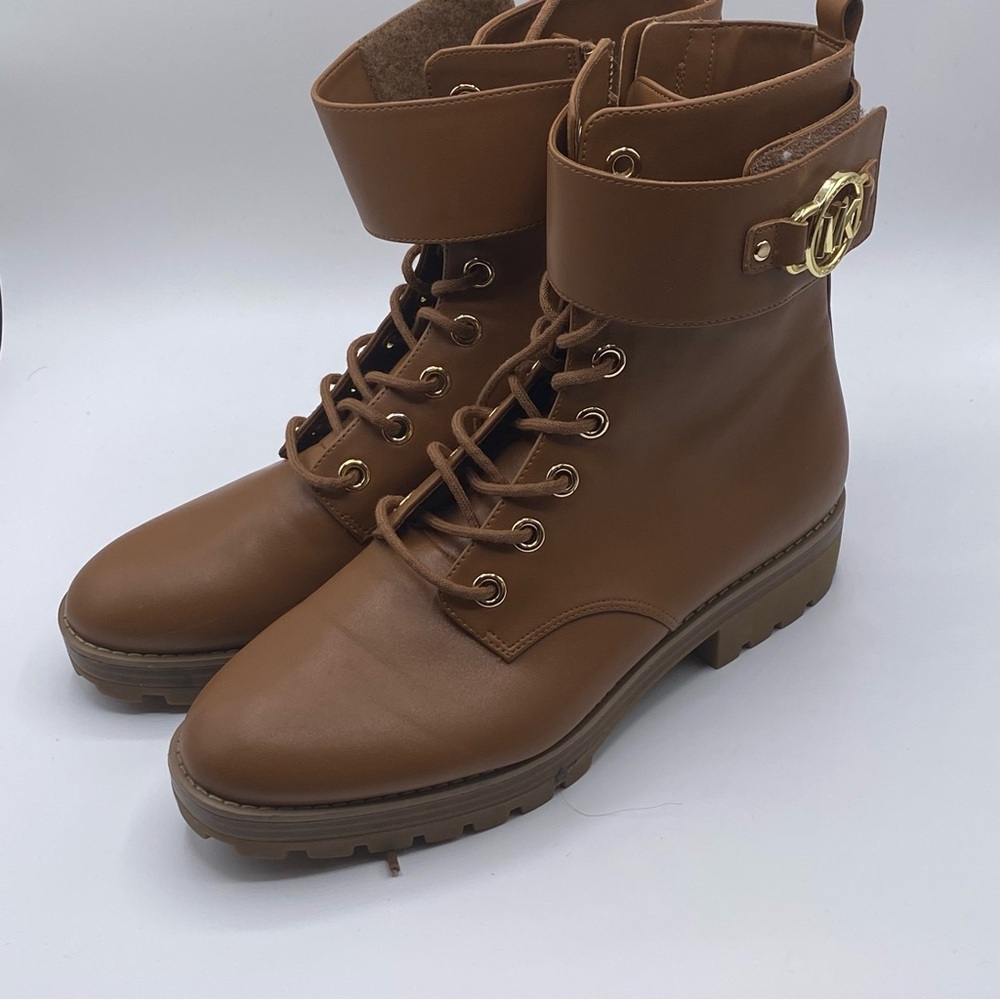 Michael Kors Brown Leather Boots‎